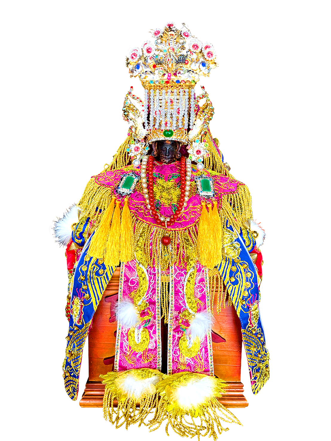 天上聖母黑面聖三媽